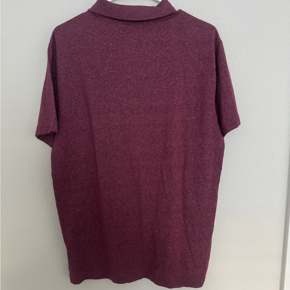 Claiborne Maroon Polo - Picture 3 of 4